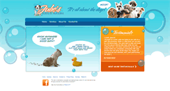 Desktop Screenshot of juliesbarksandbubbles.com
